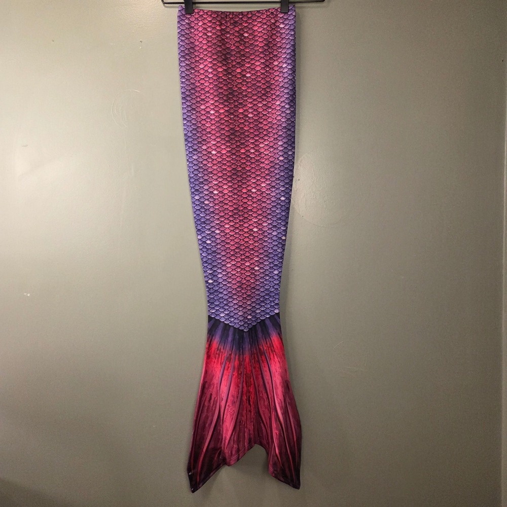 Sun Tails Girls Mermaid Tail Size US M Pink Purple Swim Costume Dress Up